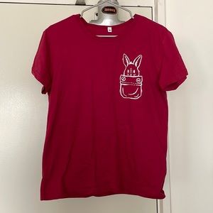❤️ 4 for $20 ❤️ Bunny-in-the-pocket Shortsleeved T-shirt